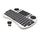 Mini 2.4G Wireless Fly Air Mouse Remote Control Touchpad 92-Key Keyboard A
