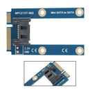 Msata Ssd To Sata Hard Disk Drive Adapter Card Board Support Full And Half  X4M2