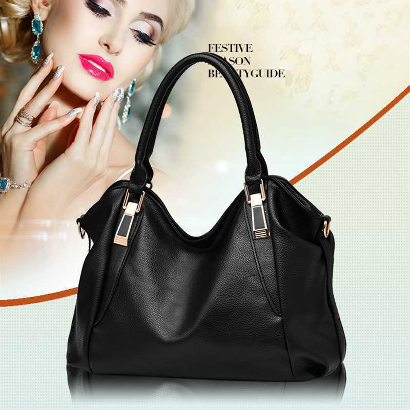 Fashion Designer Women Handbag Female Pu Leather Bags Handbags Ladies Porta N2B1