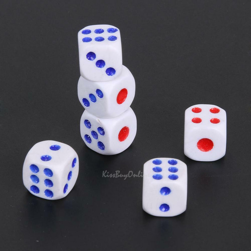 Six Dice Prediction Box 6 Die Flash Change Effect Close Up Magic Trick Props