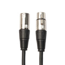 3 Pin XLR Microphone Cable Male To Female Balanced Patch Lead Mic A