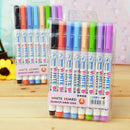 8 Colors Whiteboard Marker Pens Erasable Water-based Whiteboard Marker Pens Set