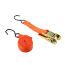Car Truck Heavy Duty Ratchet Tie Down Strap Belt Luggage Bag Cargo Buckle