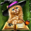 Halloween Diamond Painting 5D DIY Full Round Drill Picture Gift (Cat4-W544)