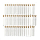 Aboratory Plastic Test Tube With Cork Stopper For School Lab Experiment Tra Z1I9
