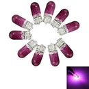 10x Purple T10 501 W5W 3W Car Interior Dashboard Dash Panel Gauge Lights Bulbs