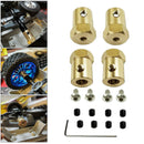 Metal 5mm to 12mm Wheel Hub Extension Adapter for WPL D12 RC Car Accessory