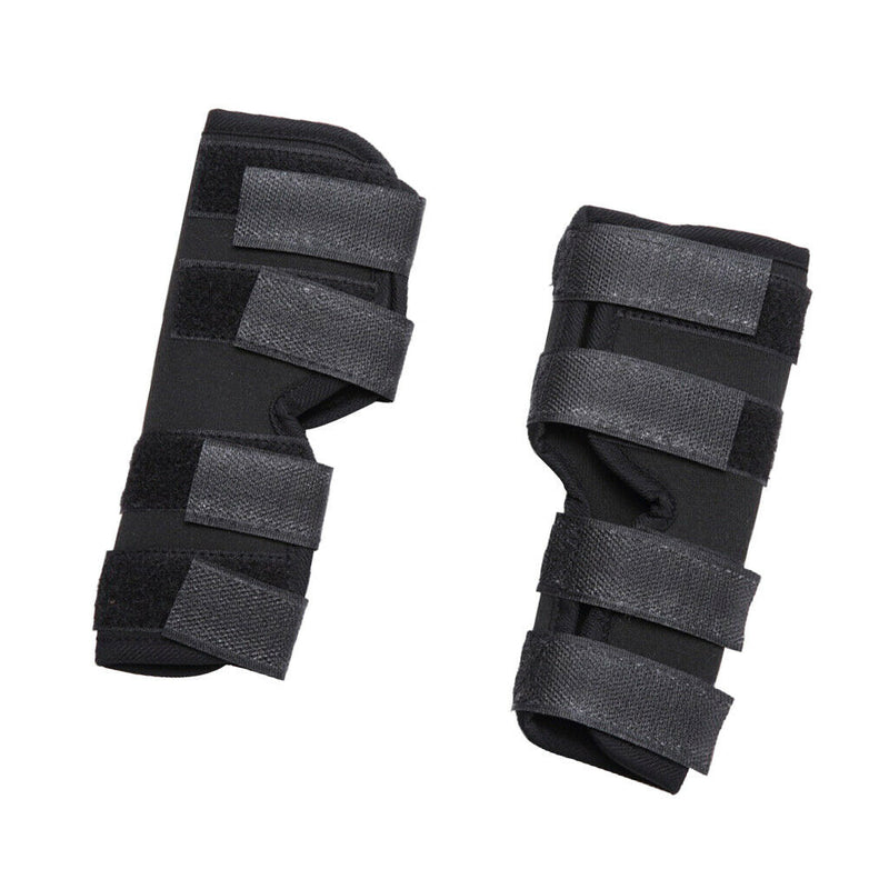 2 Pcs Black Dog Foot Protective Pet Rear Leg Joint Wrap Pet Rear Leg Joint Wrap