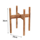 Plant Stand Solid Wood Nordic Style Indoor Flower Pot Holder Home Decor Modern
