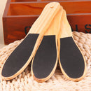 Wooden Double Sided Foot Rasp File Callus Dead Skin Remover Pedicure Scrubblj