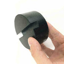 2 *Black DIY Car SUV Slotted Frame Rail Hydraulic Floor Disk Pad Rubber
