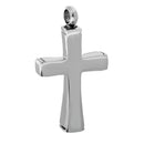 Stainless Steel Cross Design Memorial Pet Ash Keepsake Cremation Urn Pendant