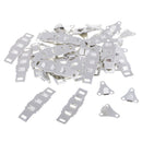 20Pcs Trouser/Skirt Hooks and Bars Fasteners Waistband Extenders Tailor Sew
