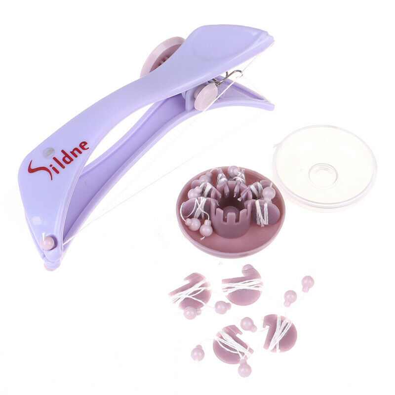 Facial Hair Remover Hair Spring Threading Epilator lip eyebrows Smooth Remov Gw