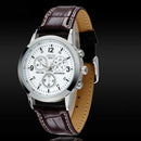 Nary Watch Leather Men Watch Mens Sport Watch Japanese Quartz Movement 30M