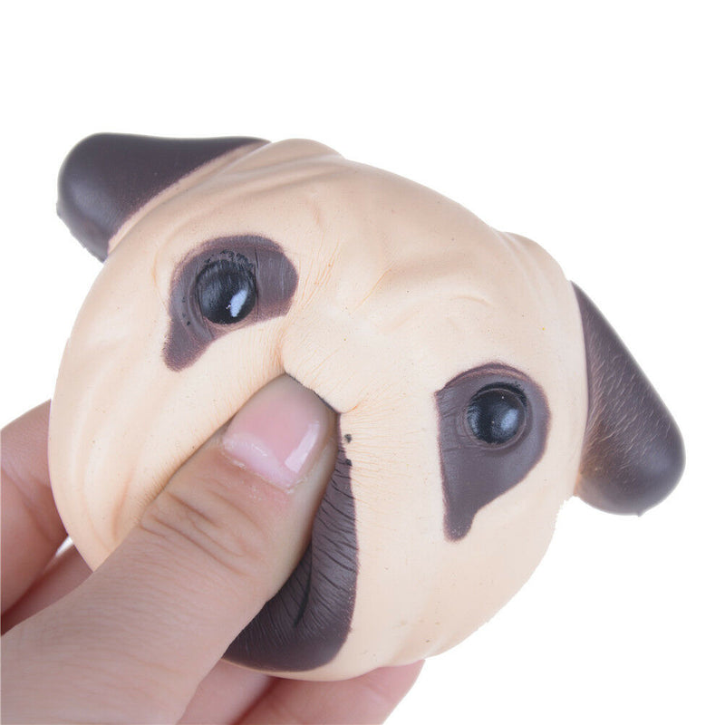 Anti stress ball Pug Dog Mini Squeeze   Toys Slow Rising kids adults todfZ