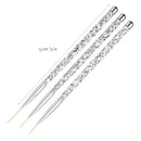 Professional Nail Art Liner Brush UV Gel Painting Acrylic Nail Brushes Stri V5S3