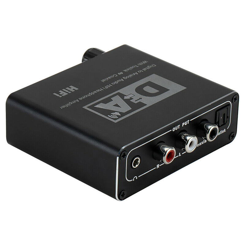 5.1 Channel RCA Decoder Adapter Digital to Analog 3.5mm Stereo Audio Converter