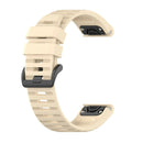 22mm Silicone Wrist Strap Quick Release Adjustable Watch Band for Garmin Fenix 6