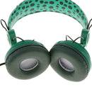 Dinosaur Cartoon Glitter Kids Wired Stereo Headphone for Boys Children