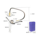 Outdoor Camping Stainless steel Stove Adapter Link Adaptor Nozzle Gas Bottle& Cy