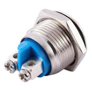 Normally Open NO N/O 16mm Metal Momentary Round Push Button Switch AC 250V  B1L6