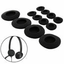 2Pcs 35mm 1.38'' Headset Headphone Earphone Soft Foam Sponge Ear Pads Cov D O2F3