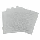 4pcs ABC Clear 145x145mm Square Large Pegboards Board for Hama Fuse Perler