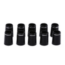 10pcs Plastic Golf Ferrules With Double Ring Golf Shaft Adapter 9.5*19*13.4 FT
