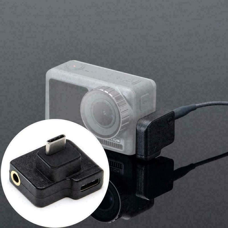 3-in 1 Charging /Audio /Transfer Adapter Connector For DJI Osmo Action Came M0R0