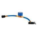 R134A Refrigerant Recharge Hose Car Air Conditioning Pressure Gauge C2O4