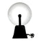 5" Glass Nebula Plasma Ball Sphere Globe Lamp Touch Motion Disco Party Light