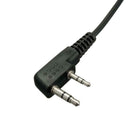 New high quality D-shaped safety headset for Kenwood Walkie Talkie Radio 2  L1R1