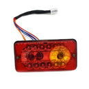 12V DC LED Rear Tail Lights Brake Turn Signal Reverse Lamp For Electric-Tricyc3C