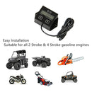 Digital Tachometer Hour Meter 2/4 Stroke Small Engine Waterproof Tach Hour Meter