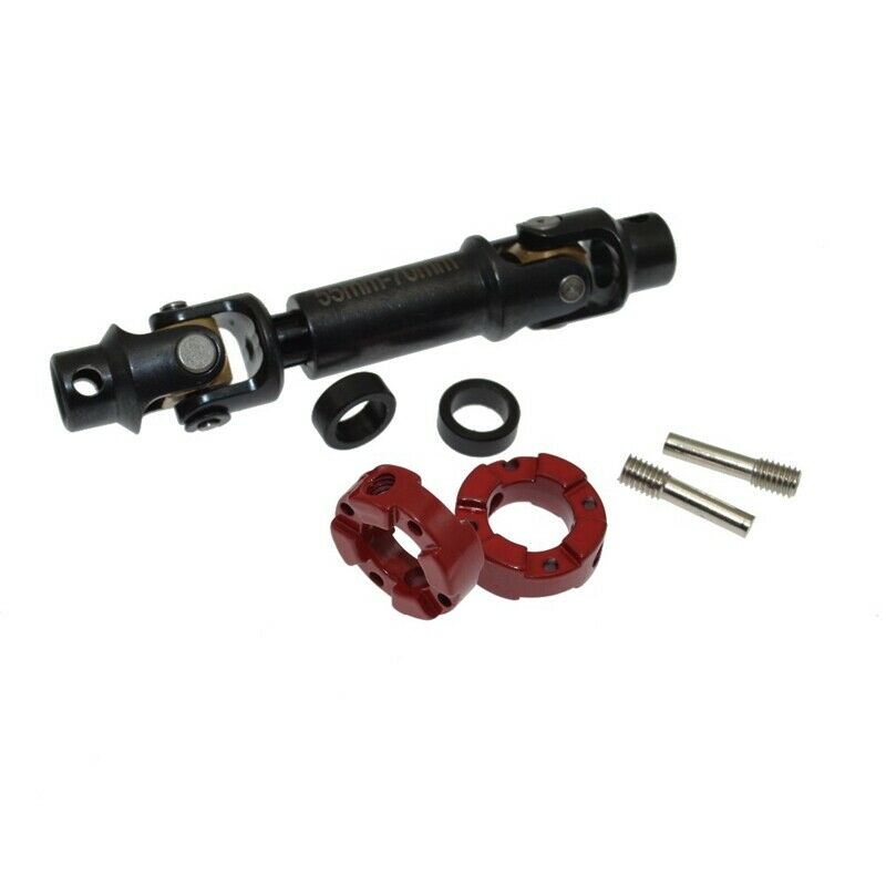 1PCS RC Cars 55MM-70MM Drive Shaft for 1/10 AXIAL SCX10 Rock Crawler Parts  Y6A5