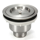 35mm Stainless Steel Strainer Basket Kitchen Sink Basin Drain Waste Filter