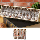 12pcs Mini Transparent Glass Wish Bottle Vial With Cork Stopper Storage Pendant