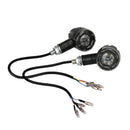 2Pcs Motorcycle Turn Signal 6Led Indicator Locomotive Universal Turn Signal B3S2