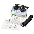 Bracket Headband Magnifying Glass With 2 LED Lights And 6 Interchangeable Lens