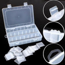 24 Compartment Slot Storage Box Practical Adjustable Plastic Case For Bead