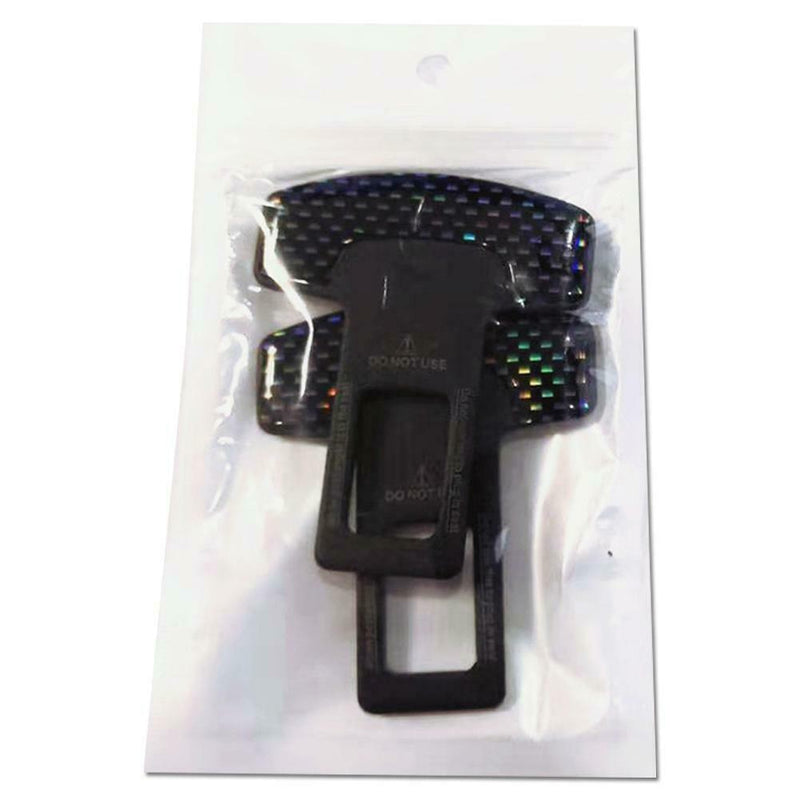 2PCS Car Universal Seat Belt Extender Safety Belts Heavy Duty Buckle Clip