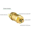DN20 Brass Forged Automatic Exhaust Valve for Solar Water Heater Exhaust Va
