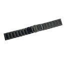 Watch Strap Ceramic Bracelet Band 20mm Hidden Deployment Clasp black