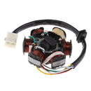 6 Pole Magneto Ignition Coil Stator Plate for 4 stroke 110cc bikes Buggy