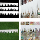 3x White Snowflake Ice Strip Foam Christmas Decoration Xmas Party Supplies ME