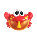 Children bubble bath companion, happy bubble bubble crab, music bubble mach