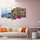 5pcs 5D DIY Full Drill Diamond Painting Seaside Cross Stitch Kit Home Decor