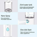 USB Portable Nano Face Moisturizing Spray 30ML Capacity Facial Mister Humidifier