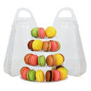 4 Tiers Round Macaron Tower Stand Macaroons Display Rack Holder Baby Shower